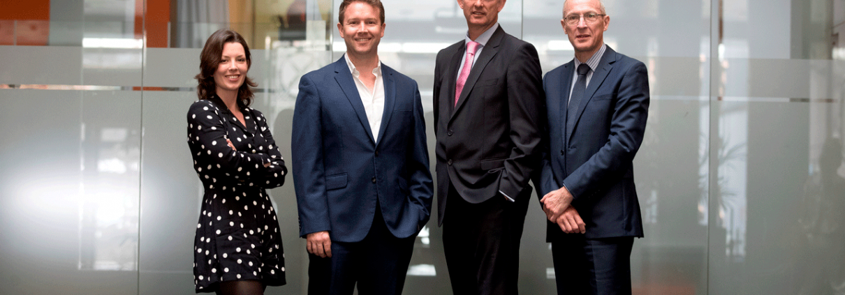 Kernel capital investment – photo of Bank of Ireland team